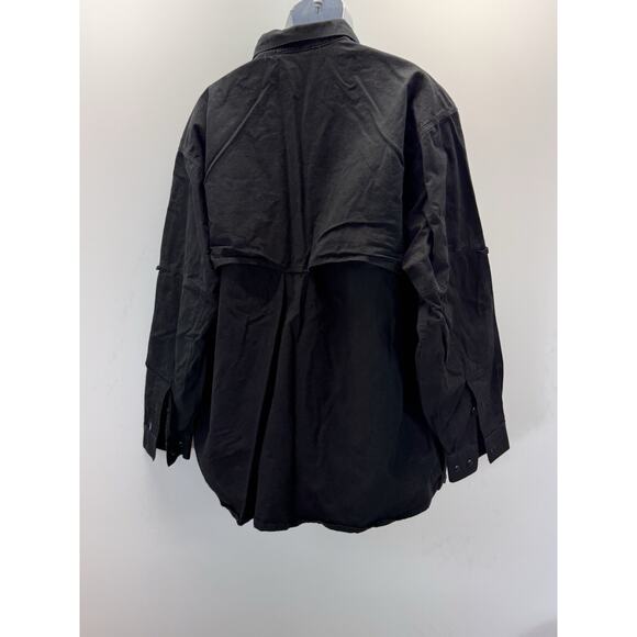 Tactical Midnight Navy TDU Shirt and Pant Set Sz 2XL Shirt 31.5-35 Adj
